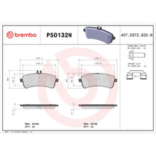 Charger l'image dans la galerie, P50132N Brembo PRIME Ceramic Disc Brake Pad Set Brembo Brake Canada