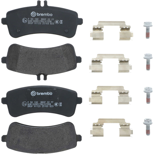 P50132 Brembo Premium Low-Met OE Equivalent Pad Brembo Brake Canada