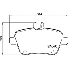 Load image into Gallery viewer, P50135 Brembo Premium Low-Met OE Equivalent Pad Brembo Brake Canada