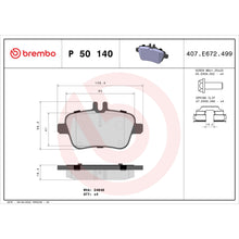 Load image into Gallery viewer, KT04320 Low-Met Brake Pad and UV Coated Solid  Brake Disc Kit Brembo Canada