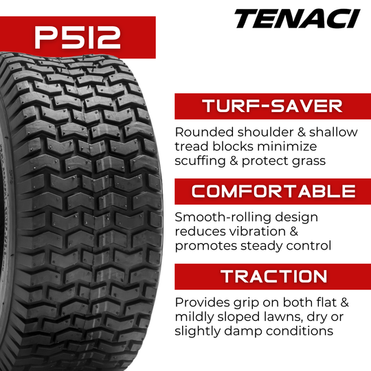 TEN231050124PR-P512 23X10.50-12 4PR Tenaci Journey P512 Lawn & Garden Tenaci Journey Tires Canada