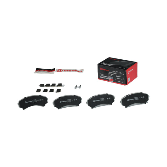 KT00A32 Brembo Ceramic Brake Pad and UV Coated Vented  Brake Disc Kit Brembo Brake Canada