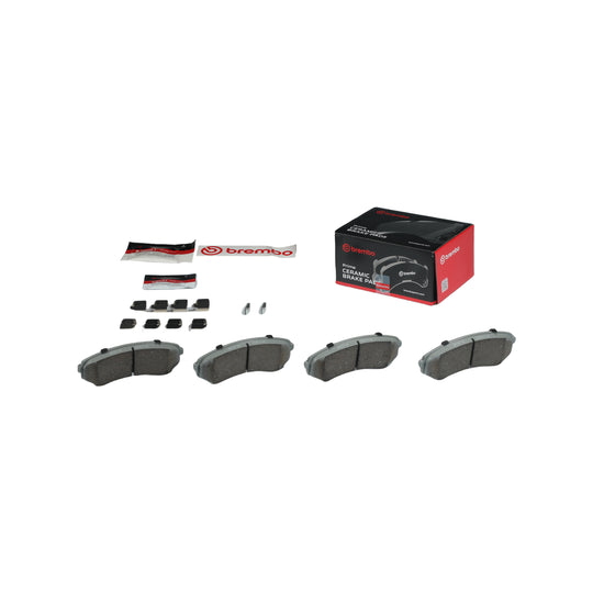KT00A32 Brembo Ceramic Brake Pad and UV Coated Vented  Brake Disc Kit Brembo Brake Canada