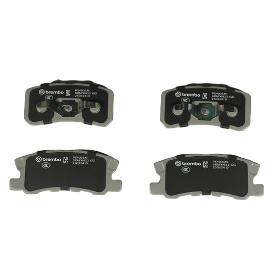 KT00923 Brembo Ceramic Brake Pad and UV Coated Solid  Brake Disc Kit Brembo Brake Canada