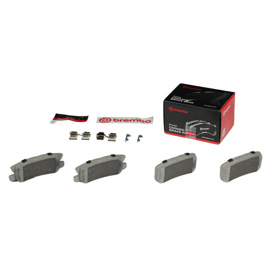 KT00923 Brembo Ceramic Brake Pad and UV Coated Solid  Brake Disc Kit Brembo Brake Canada