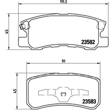 Charger l'image dans la galerie, P54031X Brembo XTRA Low-Met Disc Brake Pad Set Brembo Brake Canada