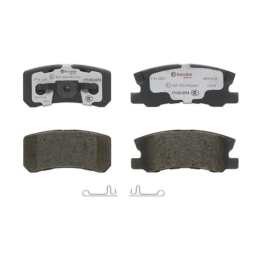 P54031X Brembo XTRA Low-Met Disc Brake Pad Set Brembo Brake Canada