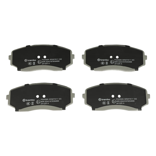 P54059N Brembo PRIME Ceramic Disc Brake Pad Set Brembo Brake Canada