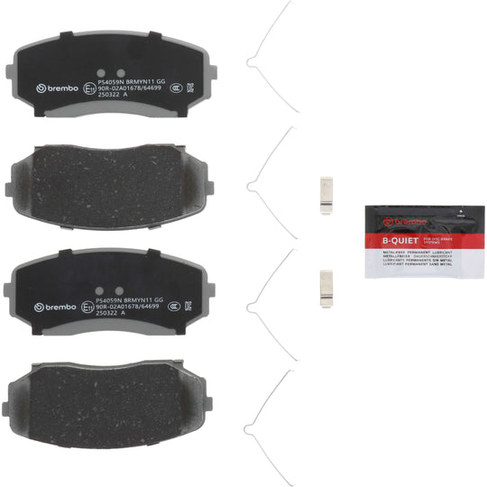P54059N Brembo PRIME Ceramic Disc Brake Pad Set Brembo Brake Canada