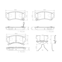 Charger l'image dans la galerie, P56026N Brembo PRIME Ceramic Disc Brake Pad Set Brembo Brake Canada