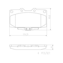 Load image into Gallery viewer, P56034N Brembo PRIME Ceramic Disc Brake Pad Set Brembo Brake Canada