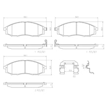 Load image into Gallery viewer, P56049N Brembo PRIME Ceramic Disc Brake Pad Set Brembo Brake Canada