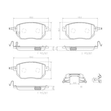 Load image into Gallery viewer, P56051N Brembo PRIME Ceramic Disc Brake Pad Set Brembo Brake Canada
