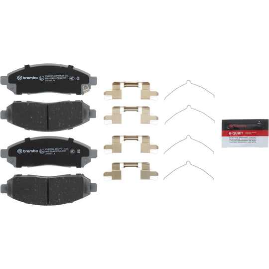 P56059N Brembo PRIME Ceramic Disc Brake Pad Set Brembo Brake Canada