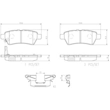 Load image into Gallery viewer, P56060N Brembo PRIME Ceramic Disc Brake Pad Set Brembo Brake Canada