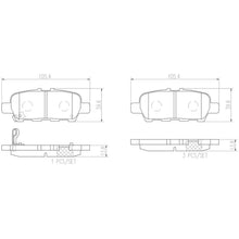 Load image into Gallery viewer, P56068N Brembo PRIME Ceramic Disc Brake Pad Set Brembo Brake Canada