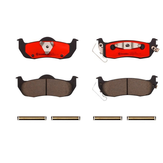 KT00494 Brembo Ceramic Brake Pad and UV Coated Solid  Brake Disc Kit Brembo Brake Canada