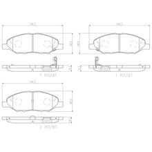 Load image into Gallery viewer, P56088N Brembo PRIME Ceramic Disc Brake Pad Set Brembo Brake Canada