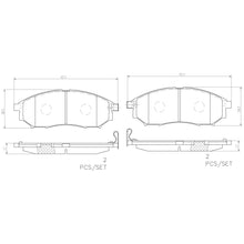 Load image into Gallery viewer, P56094N Brembo PRIME Ceramic Disc Brake Pad Set Brembo Brake Canada