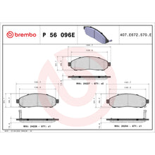 Charger l'image dans la galerie, KT08017 Brembo Beyond EV Disc Brake Pad Kit Brembo Brake Canada