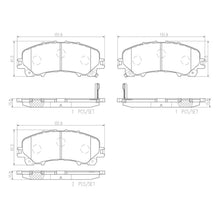 Load image into Gallery viewer, P56106N Brembo PRIME Ceramic Disc Brake Pad Set Brembo Brake Canada