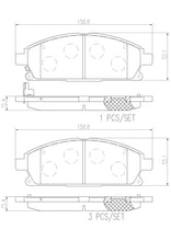 Load image into Gallery viewer, P56108N Brembo PRIME Ceramic Disc Brake Pad Set Brembo Brake Canada