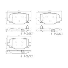 Load image into Gallery viewer, P56130N Brembo PRIME Ceramic Disc Brake Pad Set Brembo Brake Canada