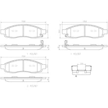 Load image into Gallery viewer, P58001N Brembo PRIME Ceramic Disc Brake Pad Set Brembo Brake Canada