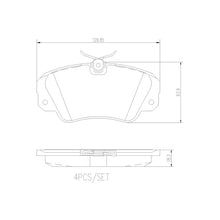 Load image into Gallery viewer, P59016N Brembo PRIME Ceramic Disc Brake Pad Set Brembo Brake Canada
