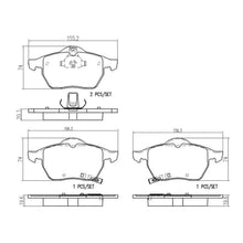Load image into Gallery viewer, P59029N Brembo PRIME Ceramic Disc Brake Pad Set Brembo Brake Canada