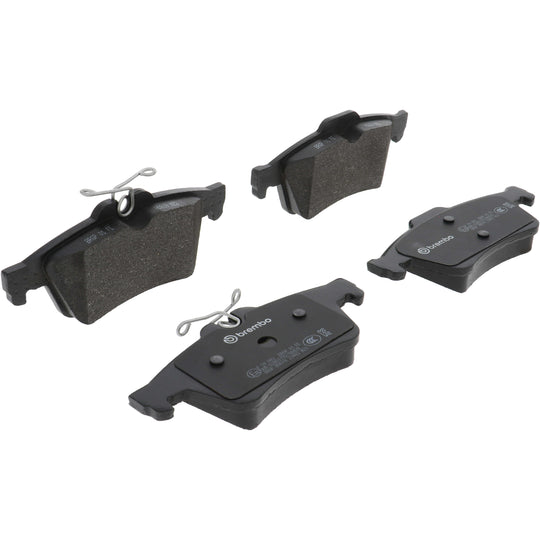 KT04207 Brembo Low-Met Brake Pad and UV Coated Solid  Brake Disc Kit Brembo Brake Canada