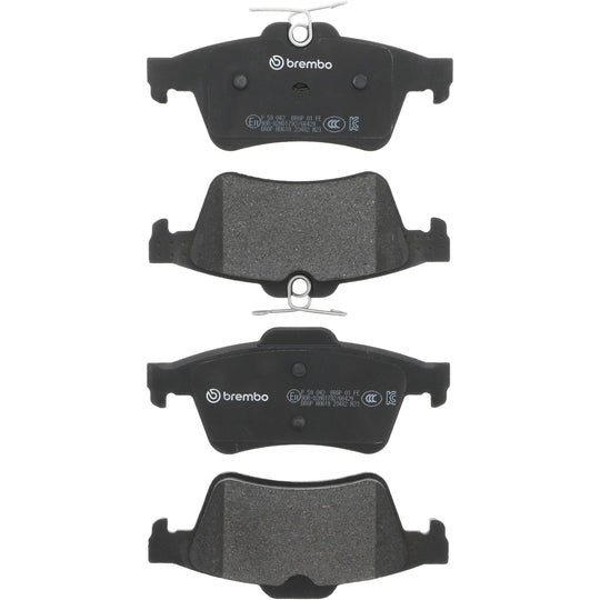 KT04289 Low-Met Brake Pad and UV Coated Solid  Brake Disc Kit Brembo Canada