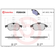 Load image into Gallery viewer, KT00797 Brembo Ceramic Brake Pad and UV Coated Vented  Brake Disc Kit Brembo Brake Canada