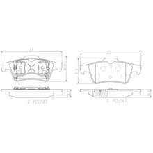 Load image into Gallery viewer, P59044N Brembo PRIME Ceramic Disc Brake Pad Set Brembo Brake Canada