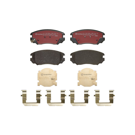 P59054X Brembo XTRA Low-Met Disc Brake Pad Set Brembo Brake Canada