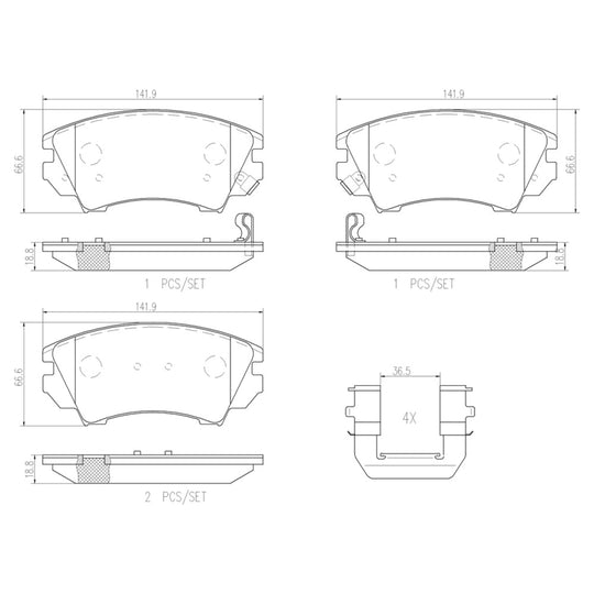 KT00143 Brembo Disc Brake Kit Brembo Brake Canada