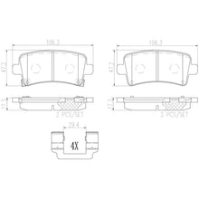 Load image into Gallery viewer, P59060N Brembo PRIME Ceramic Disc Brake Pad Set Brembo Brake Canada