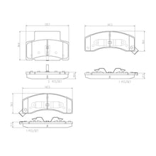 Load image into Gallery viewer, P59061N Brembo PRIME Ceramic Disc Brake Pad Set Brembo Brake Canada