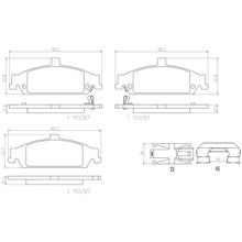 Load image into Gallery viewer, P59064N Brembo PRIME Ceramic Disc Brake Pad Set Brembo Brake Canada