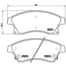 Load image into Gallery viewer, P59076X Brembo XTRA Low-Met Disc Brake Pad Set Brembo Brake Canada
