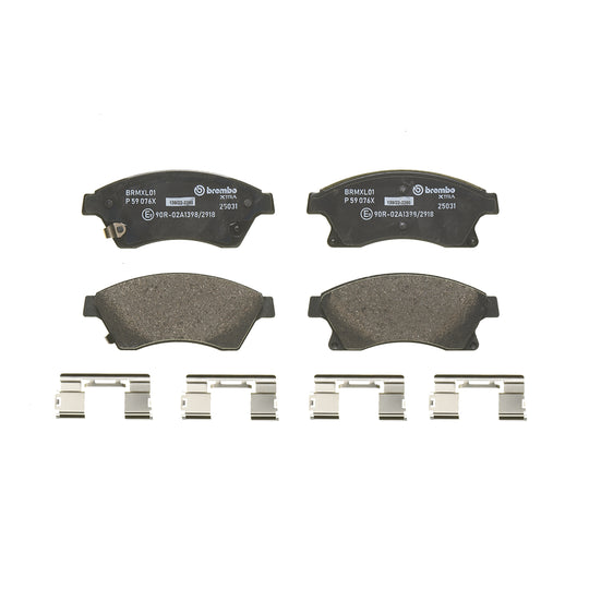 P59076X Brembo XTRA Low-Met Disc Brake Pad Set Brembo Brake Canada