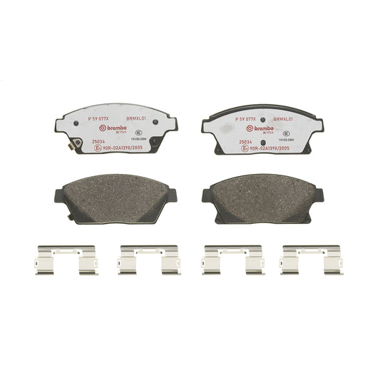 P59077X Brembo XTRA Low-Met Disc Brake Pad Set Brembo Brake Canada