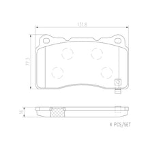 Charger l'image dans la galerie, P59079N Brembo PRIME Ceramic Disc Brake Pad Set Brembo Brake Canada