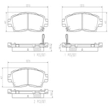 Load image into Gallery viewer, P59085N Brembo PRIME Ceramic Disc Brake Pad Set Brembo Brake Canada