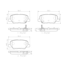 Load image into Gallery viewer, P61111N Brembo PRIME Ceramic Disc Brake Pad Set Brembo Brake Canada