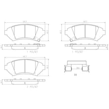 Load image into Gallery viewer, P64001N Brembo PRIME Ceramic Disc Brake Pad Set Brembo Brake Canada