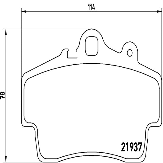 P65007 Brembo Premium Low-Met OE Equivalent Pad Brembo Brake Canada