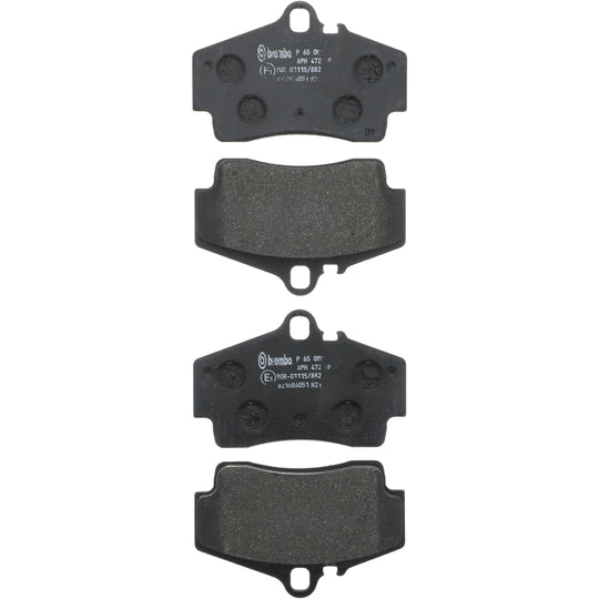 KT04417 Brembo Low-Met Brake Pad and UV Coated Vented Drilled Brake Disc Kit Brembo Brake Canada