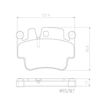 Load image into Gallery viewer, P65009N Brembo PRIME Ceramic Disc Brake Pad Set Brembo Brake Canada