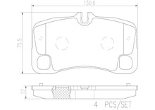 Load image into Gallery viewer, P65012N Brembo PRIME Ceramic Disc Brake Pad Set Brembo Brake Canada